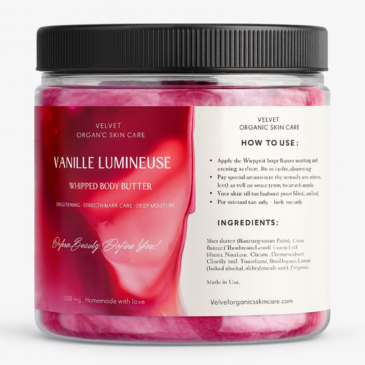Vanille Lumineuse,  whipped body butter